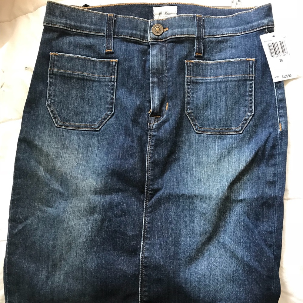 Hudson Jeans High Waisted Denim skirt size 28